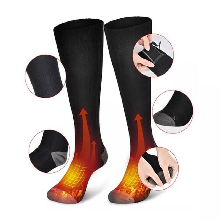 Harwelton™ Rechargeable Heated Socks with 3 Heat Settings
