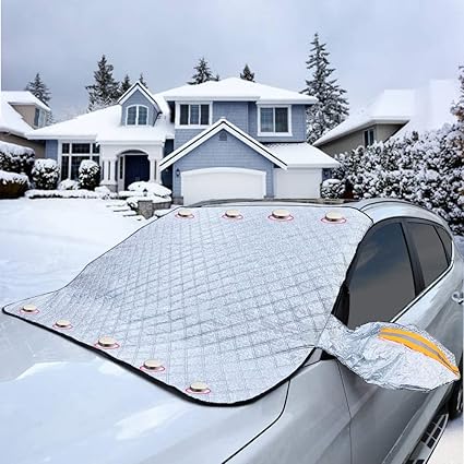 Harwelton™ Magnetic Winter Windscreen Cover – Fitted in Seconds