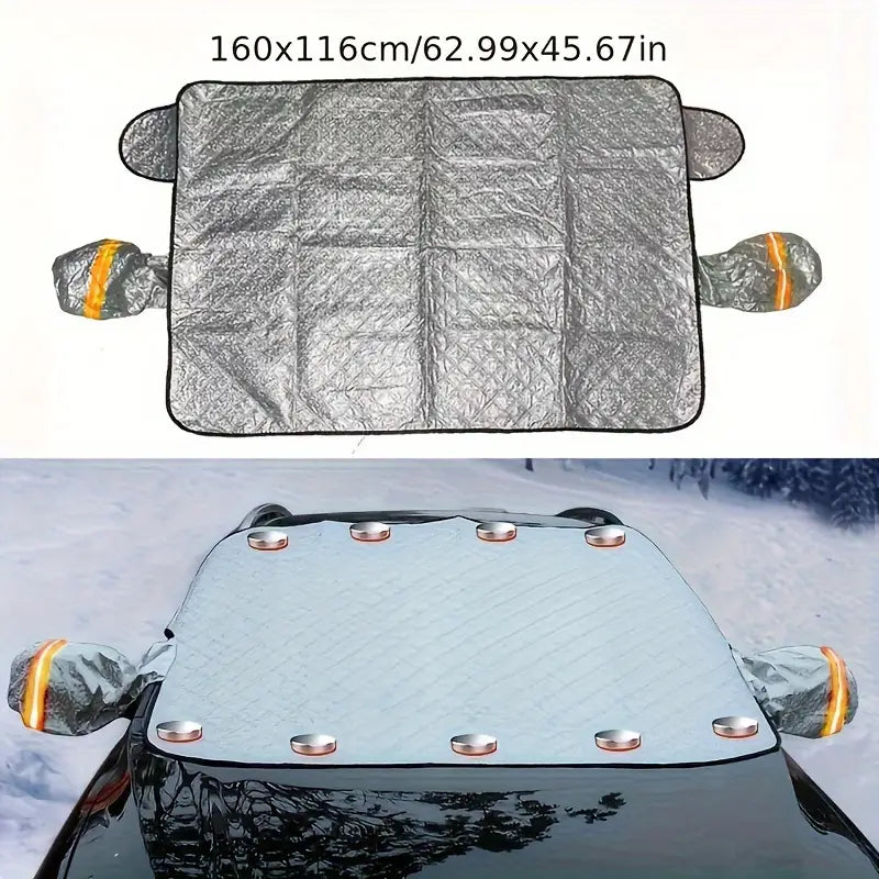 Harwelton™ Magnetic Winter Windscreen Cover – Fitted in Seconds