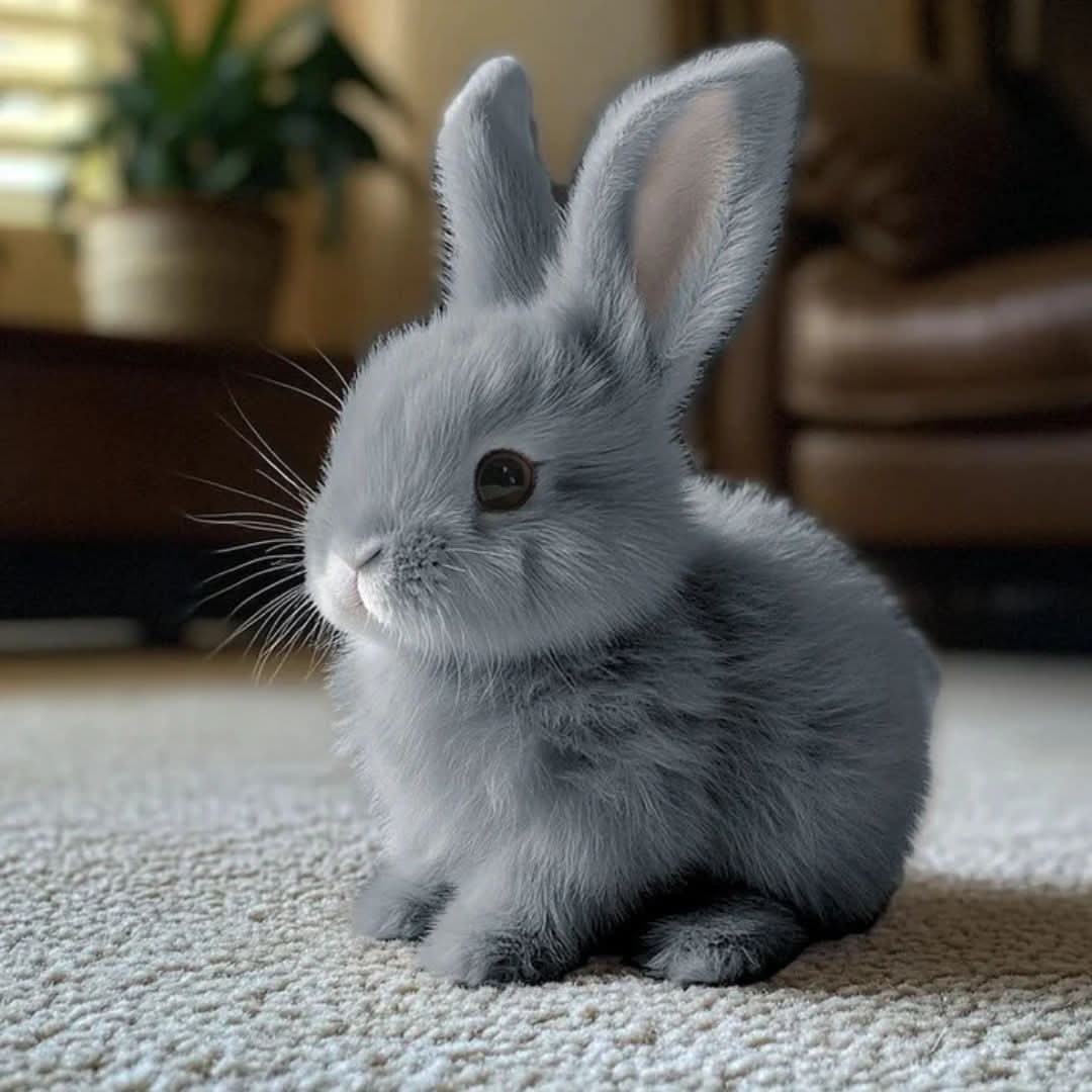 Interactive Plush Bunny That Hops, Wiggles and Squeaks