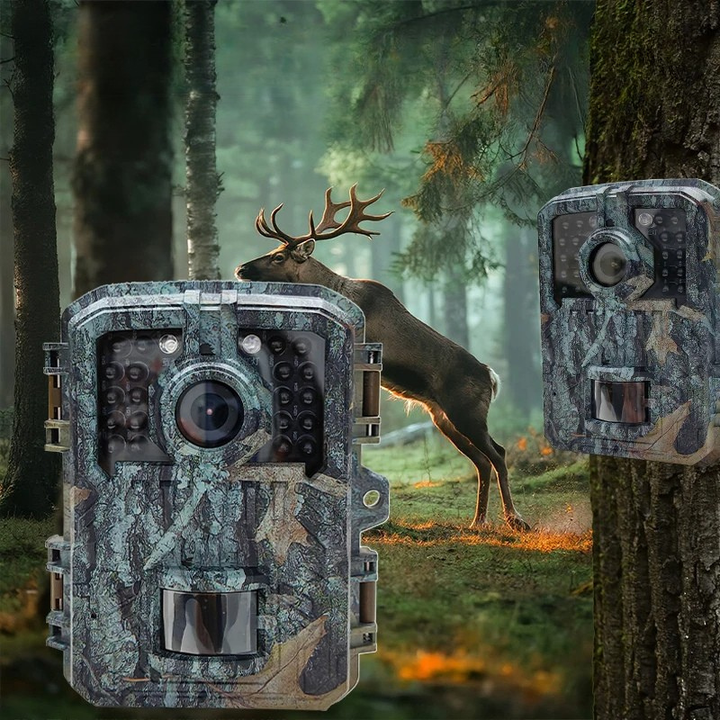 Harwelton™ Mini 16MP Trail Camera with Night Vision and PIR Sensor