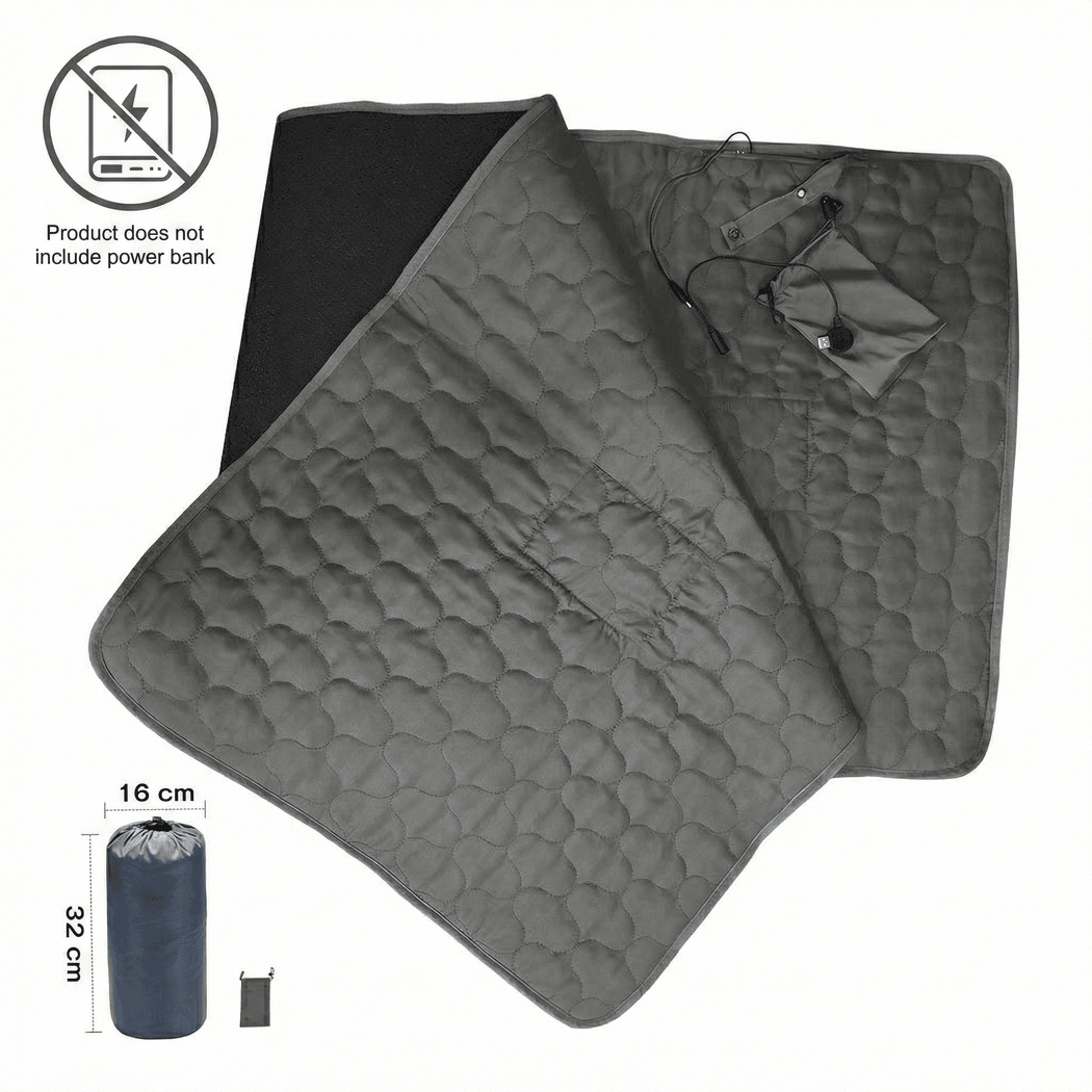 Harwelton™ 5-Zone USB Heated Pad with 30-Second Warm-Up