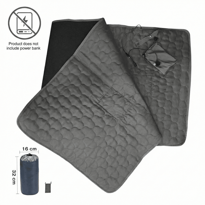 Harwelton™ 5-Zone USB Heated Pad with 30-Second Warm-Up