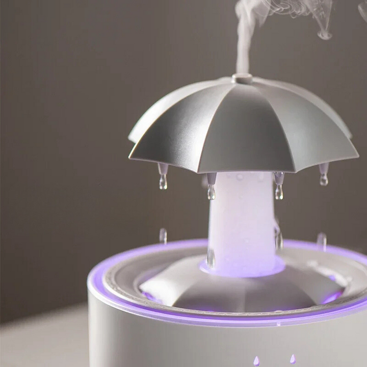 Umbrella Water Drop Humidifier and Aroma Diffuser with LED