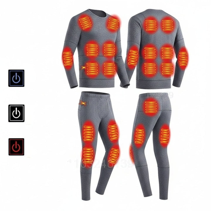 Harwelton™ USB Heated Thermal Base Layer Set with 3 Heat Settings