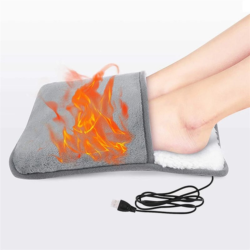 USB Foot Warmer Cushion in Soft Plush with All-Round Heat – Harwelton