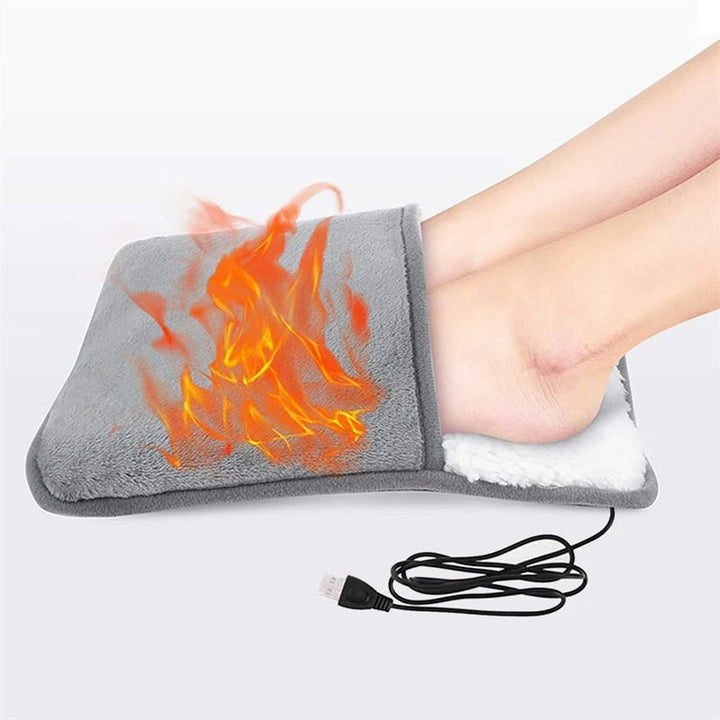 USB Foot Warmer Cushion in Soft Plush with All-Round Heat – Harwelton
