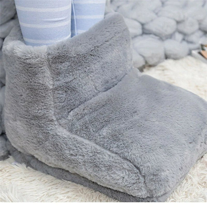 Harwelton™ USB Foot Warmer Cushion in Soft Plush with All-Round Heat