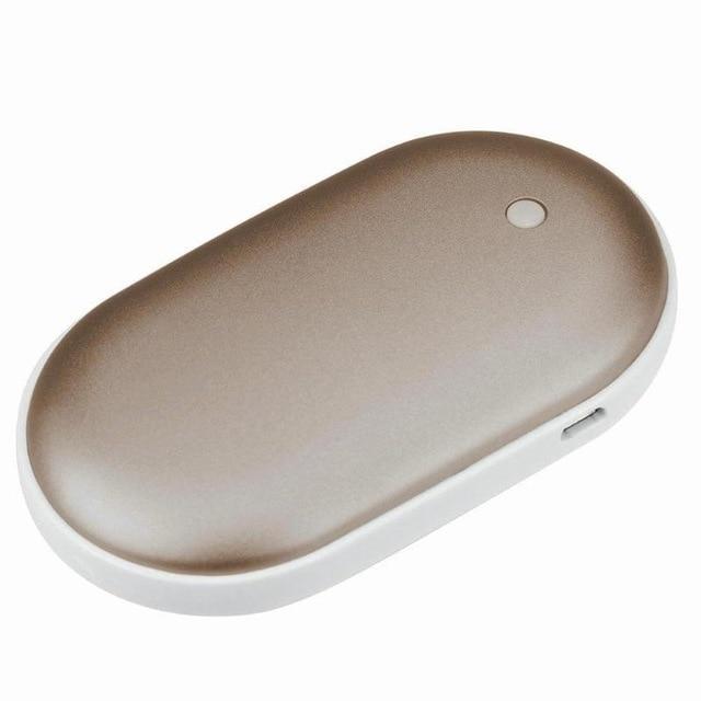 Harwelton™ Rechargeable Hand Warmer and 5200mAh Power Bank in One