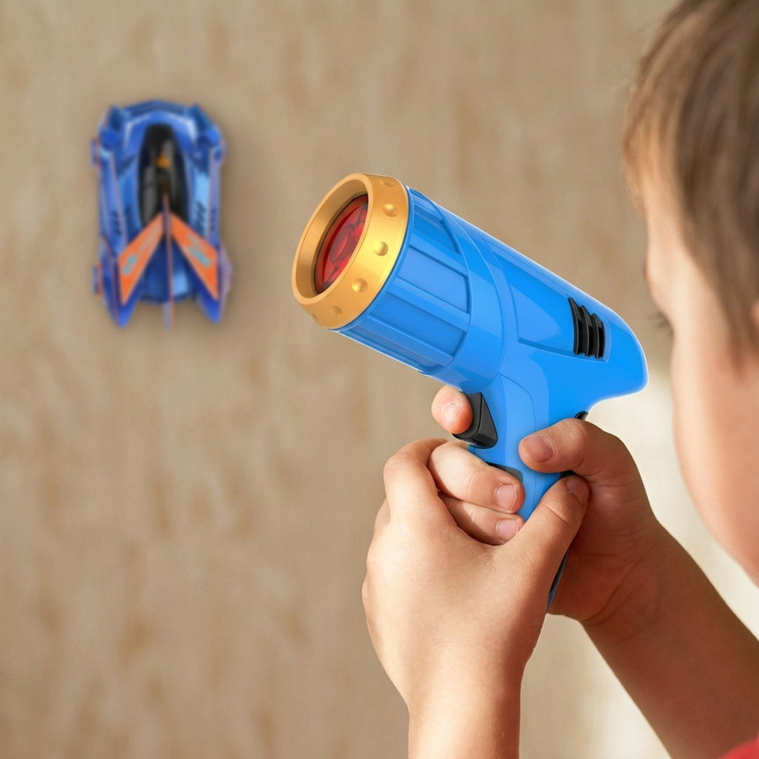 Wall Climbing RC Car with Laser Pointer and USB Charging