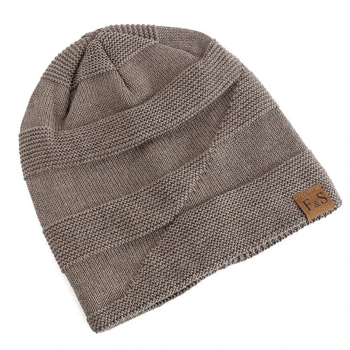 Luna Warm Winter Beanie – Soft Knit with Fleece Lining