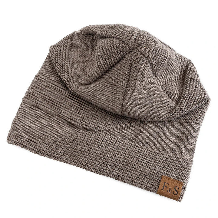 Luna Warm Winter Beanie – Soft Knit with Fleece Lining