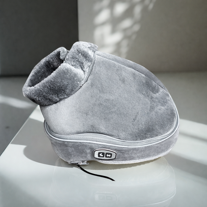 Harwelton™ Heated Plush Foot Massager with Shiatsu Vibration